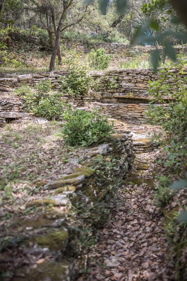 Le Mas De La Catouniere Castillon-du-Gard Eksteriør bilde